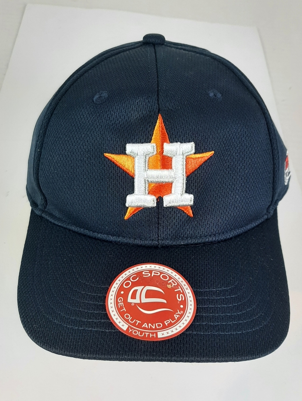 🛍NWT Houston Astros Youth MLB Baseball Adjustable One Size Hat